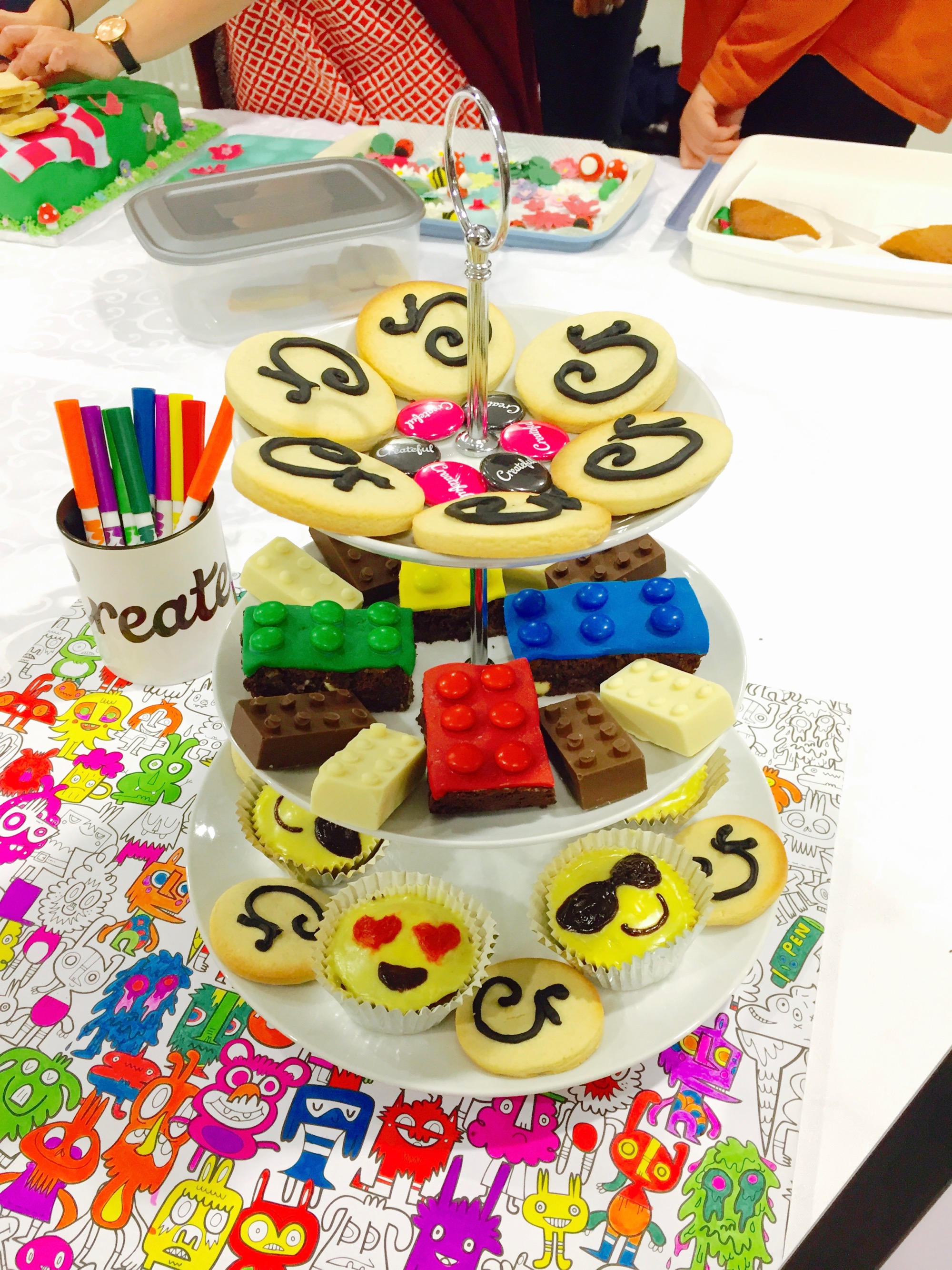 Createful's afternoon tea